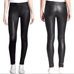 NOT FOR SALE ❌❌❌ 100% Authentic Helmut Lang Lamb Leather Skinny Leggins Size 0